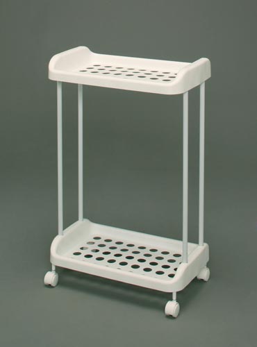 バスケットラック　ホワイト画像