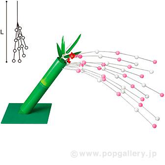 餅花シダレスタンド画像