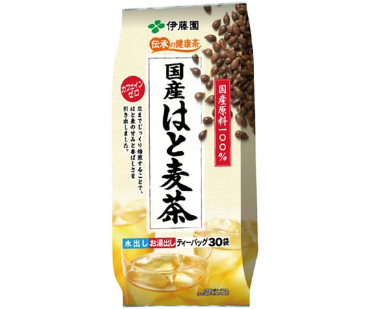 国産はと麦茶ティーバッグ　30袋