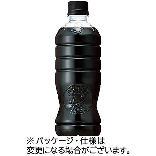 ｸﾗﾌﾄﾎﾞｽ ﾌﾞﾗｯｸ ﾗﾍﾞﾙﾚｽ 500mL ﾍﾟｯﾄﾎﾞﾄﾙ 1ｾｯﾄ(48本:24本×2ｹｰｽ)画像