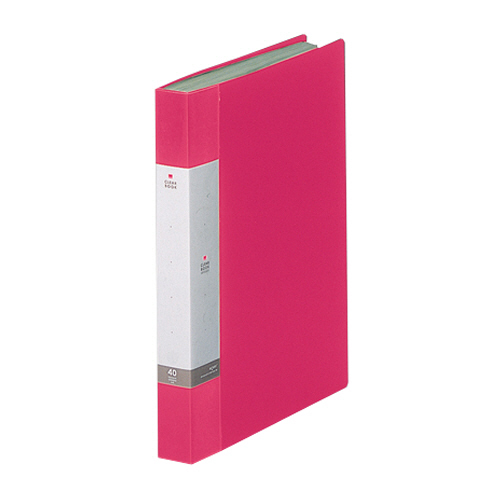 ﾘｸｴｽﾄ ｸﾘﾔｰﾌﾞｯｸ A4ﾀﾃ 40ﾎﾟｹｯﾄ 背幅32mm 赤 1ｾｯﾄ(10冊)画像