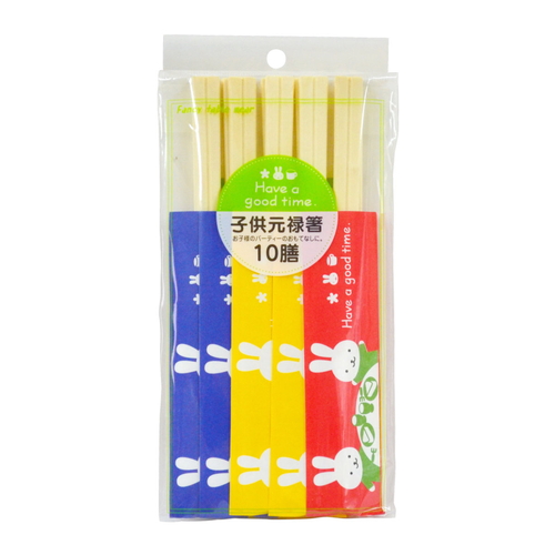 割り箸　グッドタイム子供元禄箸　10膳画像