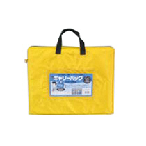 ﾎｰｽﾏﾝｷｬﾘｰﾊﾞｯｸﾞ B4 ﾏﾁ付 ｲｴﾛｰ 1ｾｯﾄ(5個)画像