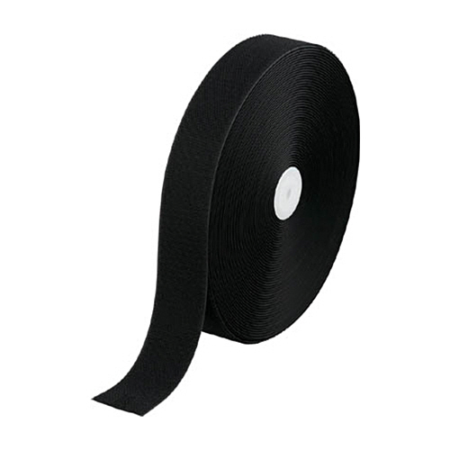 ﾏｼﾞｯｸﾃｰﾌﾟ 縫製用B側 50mm×25m 黒 1巻画像