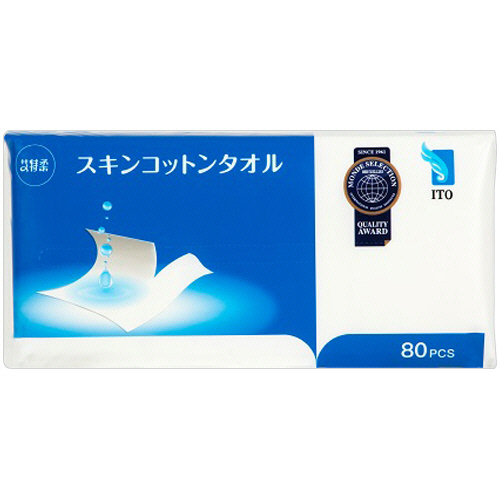 ITOｽｷﾝｺｯﾄﾝﾀｵﾙ 1ﾊﾟｯｸ(80枚)画像