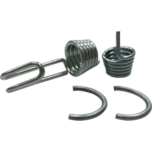 金具 ｺﾞﾑﾛｰﾌﾟ金具Bｾｯﾄ 平行金具♂♀各1 止金具 8-5.6用 1ｾｯﾄ画像