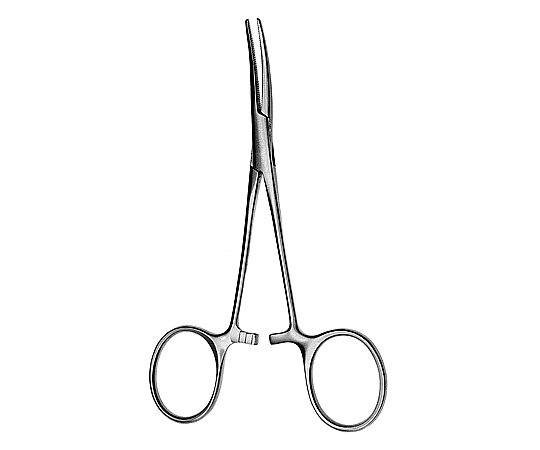 止血鉗子(ペアン) 曲 無鈎 200mm画像