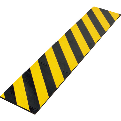 ﾄﾗ柄ｸｯｼｮﾝ 黄/黒 TRC-210H 200×1000mm 厚み:10mm 反射ﾀｲﾌﾟ 1枚画像