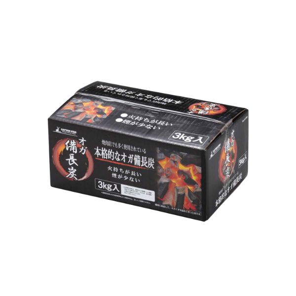 オガ備長炭 3kg入 パール金属画像