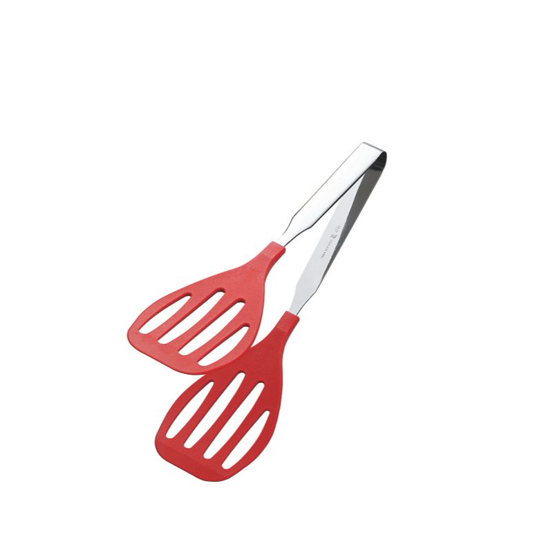 抗菌・耐熱カラーグリルトング250mm ブラック 田辺金具画像