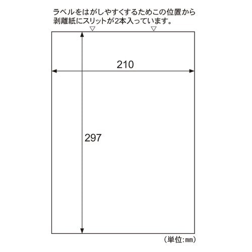 エコノミーラベル　業務用パック　ノーカット画像