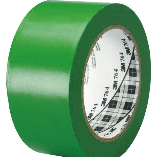 ﾗｲﾝﾃｰﾌﾟ 764 緑 50.8mm×32.9m 1巻画像