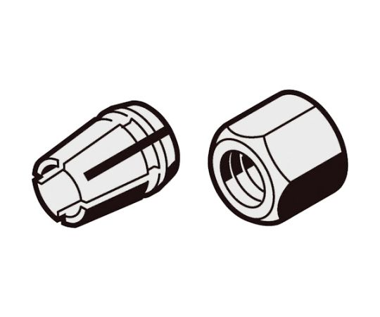 コレットナットセット6mm画像