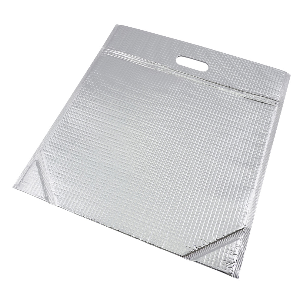 チャック付保冷・保温袋（ミナクールパック(R)）　ジップ付角底折込袋M　50枚入画像