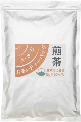 大きなお茶のティーバッグ　５ｇ・５０バッグ画像