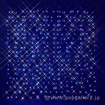 ギャラクシーカーテンライト（ホワイト）画像