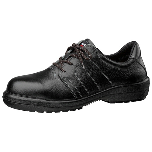 JIS規格 ﾗﾊﾞｰ2層底安全靴 ﾗﾊﾞｰﾃｯｸ RT712N ﾌﾞﾗｯｸ 25.5cm 1足画像