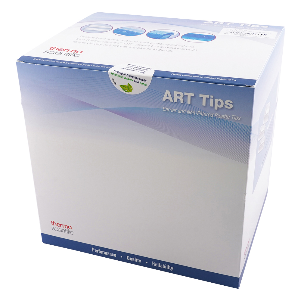 フィルターチップ（ART）　1000μL　118.7mm　100本／ラック×8ラック画像