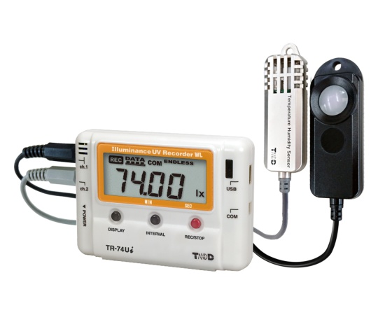 照度紫外線温湿度データロガー画像