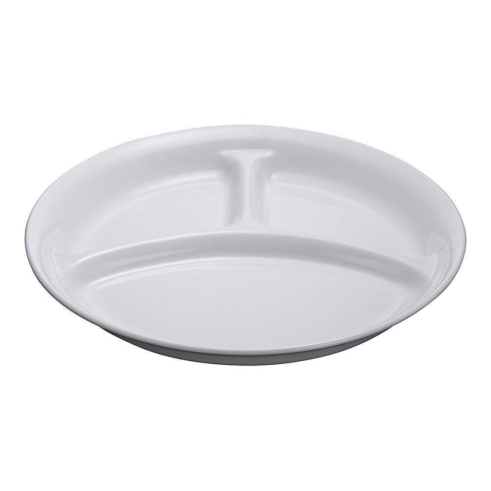 高強度磁器 ホワイト 仕切皿画像
