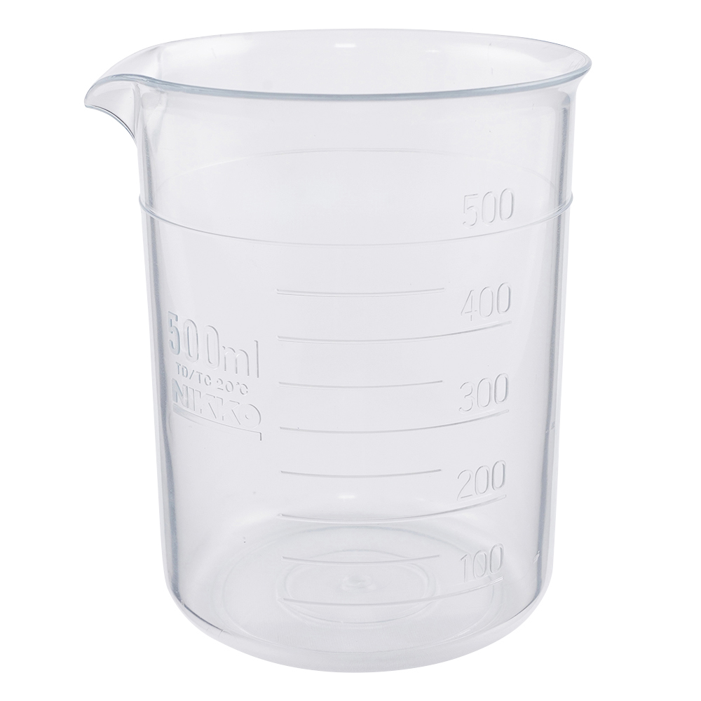 TPXビーカー 500mL（手なし）1個 3009-02画像
