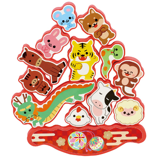 ゆらゆら!干支ﾊﾞﾗﾝｽﾀﾜｰ 1個画像