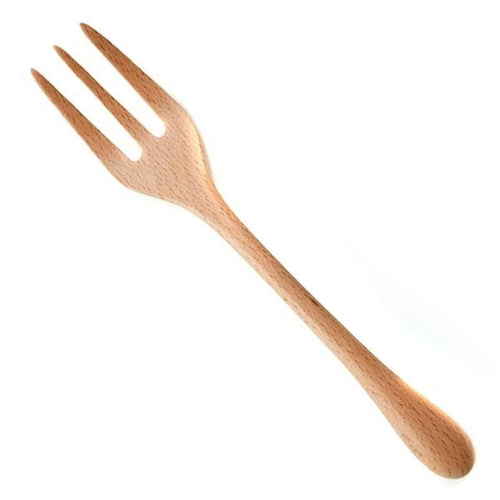 フォーク 木 長さ17cm L knob 木製 カトラリー 食器画像