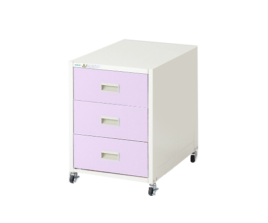 アルティア　点滴処置車　460×657×630　ラベンダー　ワゴン