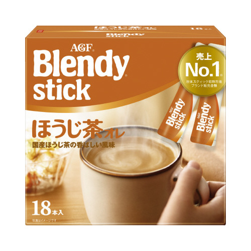 ブレンディ　スティック　ほうじ茶オレ１８本画像