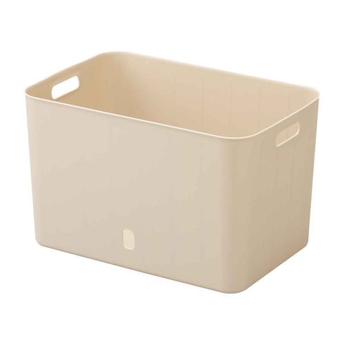 収納ケース ナチュラ インボックス ソフト WL ベージュ画像