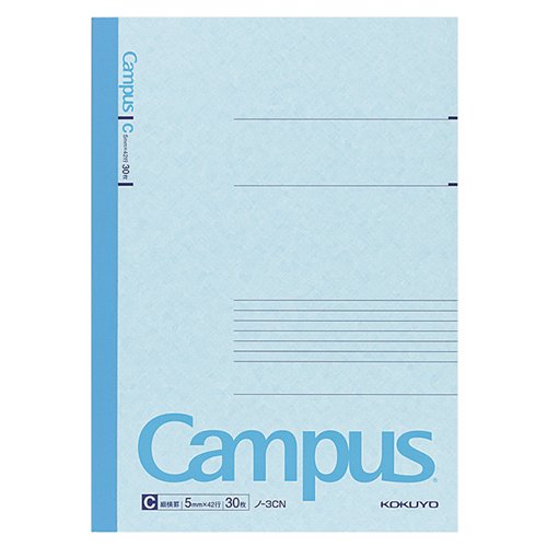 ｷｬﾝﾊﾟｽﾉｰﾄ(細横罫) ｾﾐB5 C罫 30枚 1ｾｯﾄ(180冊)画像