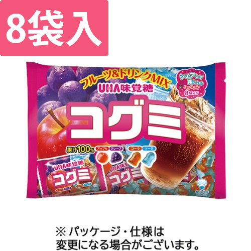 コグミ　ファミリーパック　128g　1パック(8袋)画像