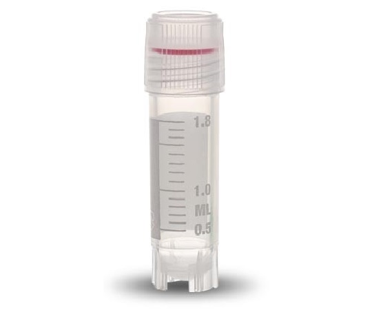 クライオバイアル Oリングシールタイプ 2mL 外ネジ・自立型 1箱（100個×10袋入）画像