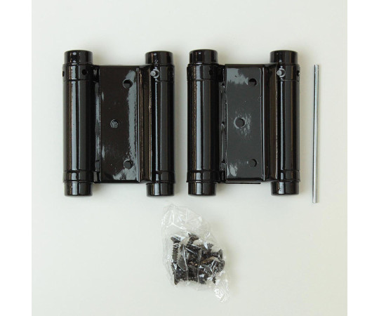 自由丁番　64mm　黒　2個入