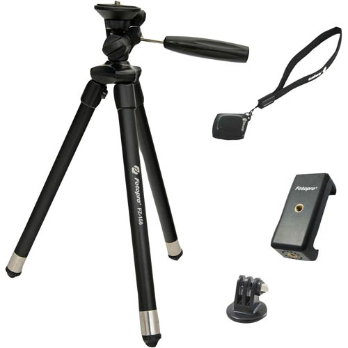 小型８段三脚　ＦＺ－１５８＋ＢＬＡＣＫ画像