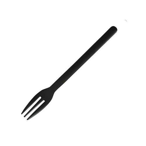ケーキフォーク 13cm ロクサン 63 ブラックカトラリー ステンレス画像
