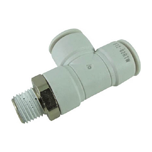 ﾀｯﾁｺﾈｸﾀｰﾌｧｲﾌﾞ ﾒｲﾙﾗﾝﾃｨ W(白)12mm･R1/4 1個画像