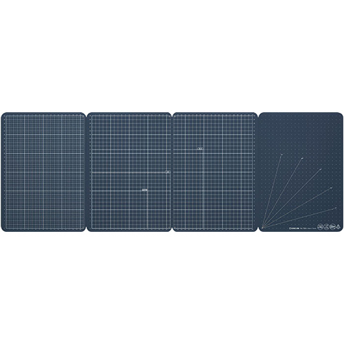 小さくたためるﾜｲﾄﾞｶｯﾀｰﾏｯﾄ ﾈｲﾋﾞｰ 1枚