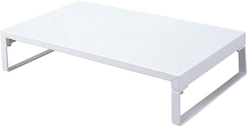 机上台　幅３９０ｍｍ　白画像