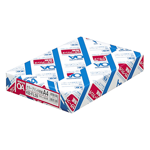 ｶﾗｰﾌﾟﾘﾝﾀ用紙 A4 1箱(2500枚:500枚×5冊)画像