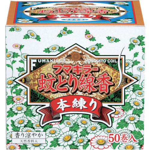 フマキラー　蚊とり線香本練り５０巻函入画像