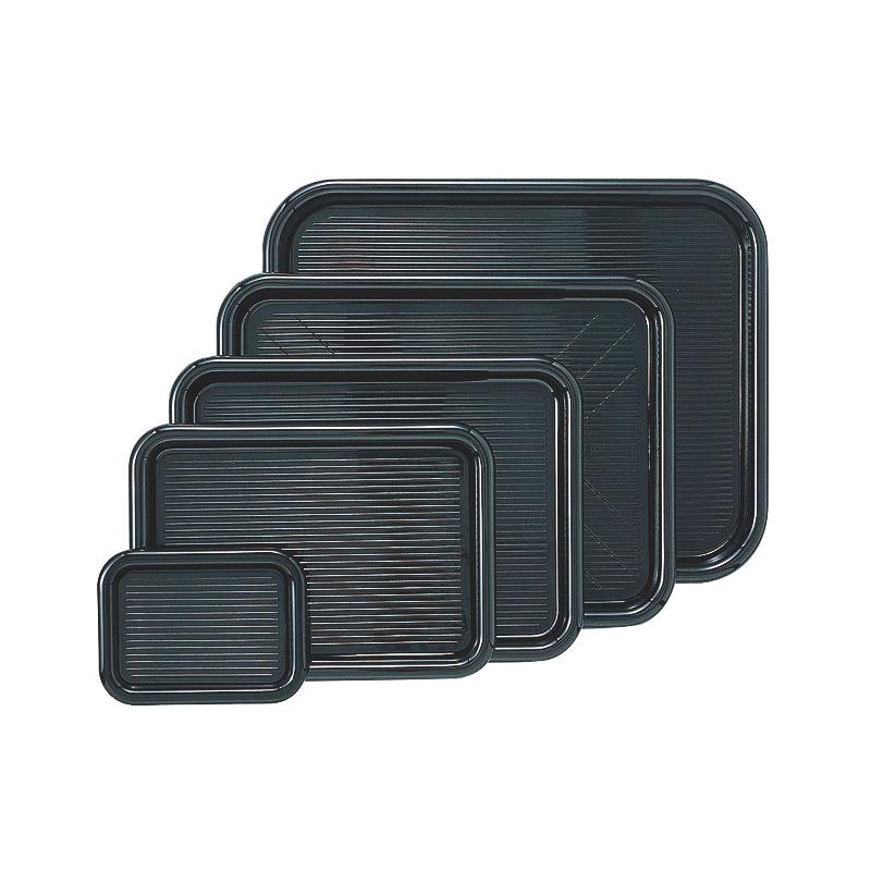 サービス用品 MT-006 マジックトレー 角型 中 12インチ 黒 PP袋入画像