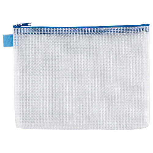 ﾒｯｼｭｹｰｽ B5 ﾀﾃ225×ﾖｺ285mm 青 1枚画像