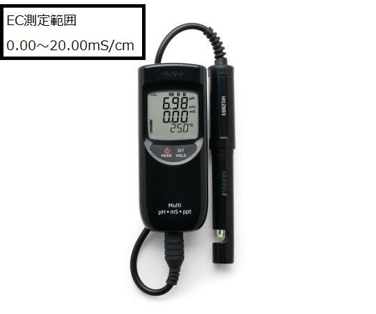 ポータブルpH/EC/TDS/℃計画像