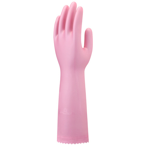 ﾅｲｽﾊﾝﾄﾞ さらっとﾀｯﾁ ｾﾐﾛﾝｸﾞ M ﾊﾟｰﾙﾋﾟﾝｸ 1双画像