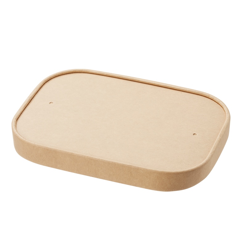 未晒フードカップ用紙蓋ＰＥ　長角画像