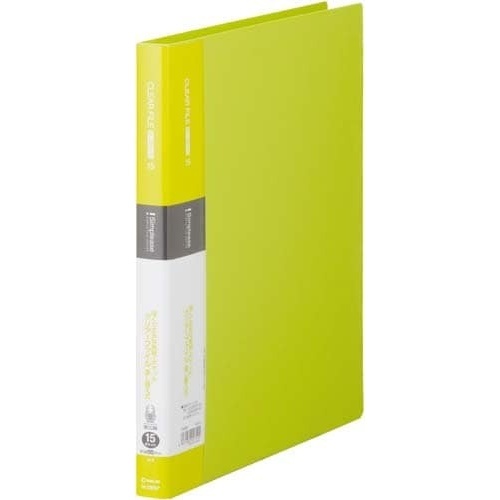 シンプリーズクリアーＦ差替式黄緑Ａ４縦背幅２５ｍｍ画像