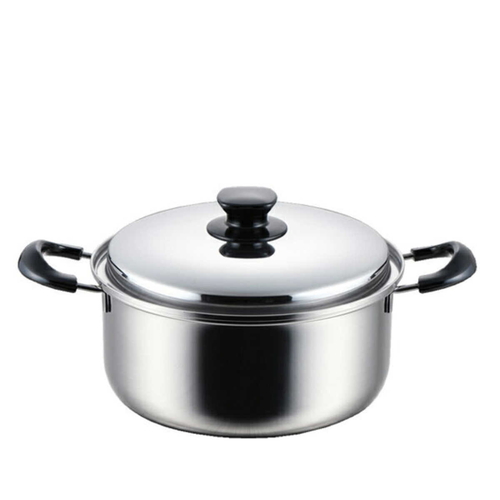 両手鍋 24cm IH対応 インテグレート ステンレス 日本製