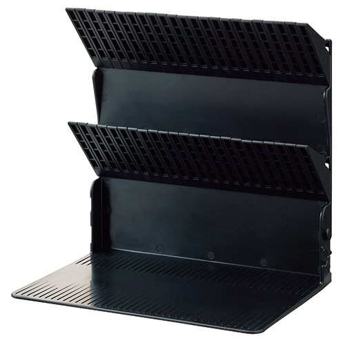 1冊でも倒れないﾌﾞｯｸｽﾀﾝﾄﾞ A4 ﾌﾞﾗｯｸ 1個画像