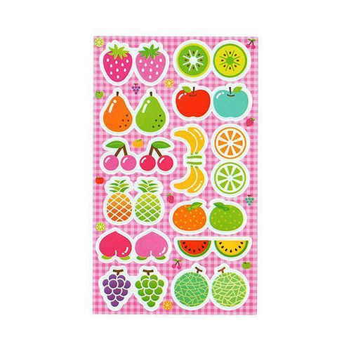 シール つまようじ・ストロー用 ピックデコシール delijoy デリジョイ フルーツ お弁当グッズ画像